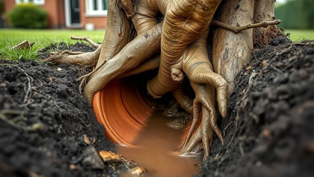 Tree Root Damage in Drains | Detection & Removal in Snodland